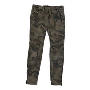 Zara Women’s 10 Camo Pants. Zipper really touchy